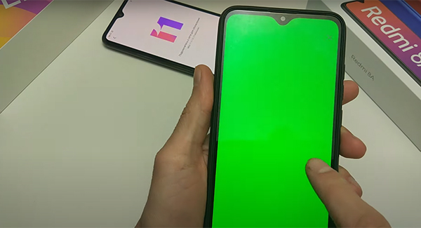 Зеленый экран на Xiaomi: как убрать